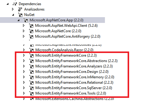 nuget-ef-core